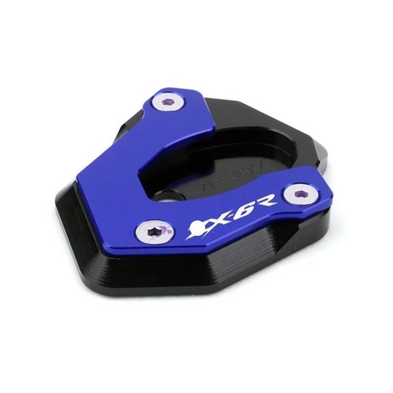 Motorrad Halterung Für Ka&was&AKI ZX-6R ZX-10R ZX6R ZX10R ZX 6R Motorrad CNC Kickstand Fuß Seitenständer Verlängerung Pad Stützplatte Vergrößern Ständer von DORTNVYEQ