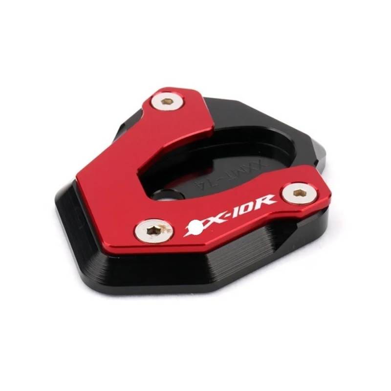 Motorrad Halterung Für Ka&was&AKI ZX-6R ZX-10R ZX6R ZX10R ZX 6R Motorrad CNC Kickstand Fuß Seitenständer Verlängerung Pad Stützplatte Vergrößern Ständer von DORTNVYEQ