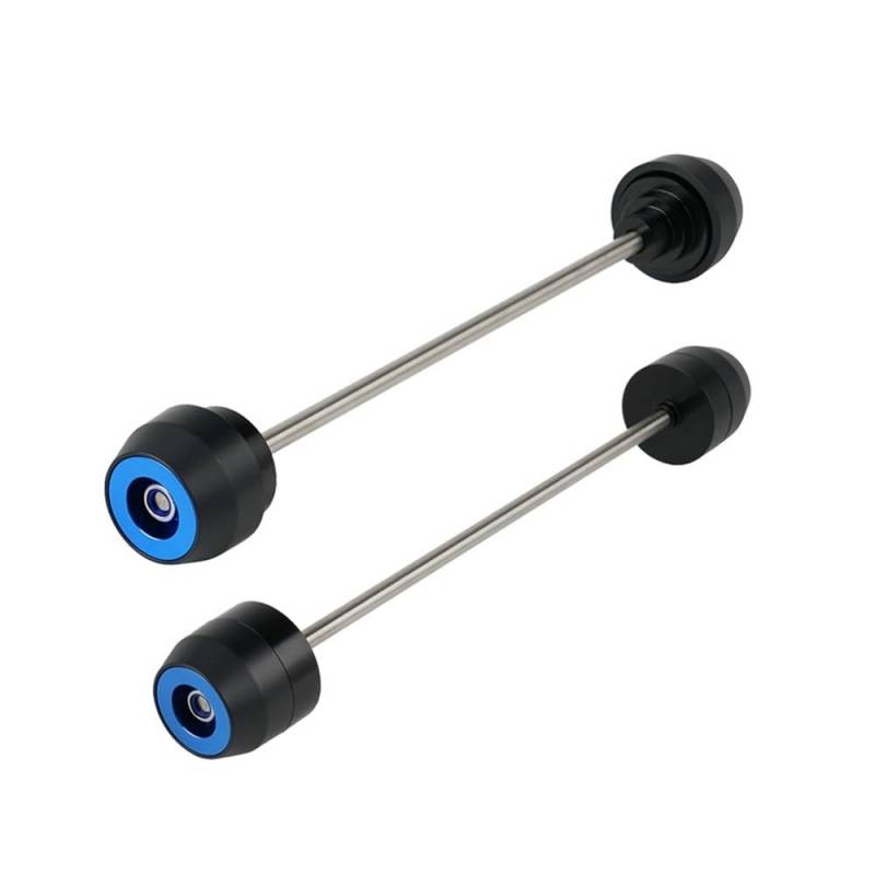 Schutz Crash-Pad Ball Für Suzuki DRZ400SM 2005-2021 Vorder-Hinterachs-Slider-Rad-Gabel-Crash-Schutz von DORTNVYEQ