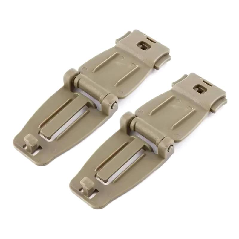 2 Pack Mehrzweck Taktik Rucksack Gurt Clip Gurtband Rucksack Rucksack Rucksack Gurtverwaltungsclip Zum Gurtband von DOSERTY