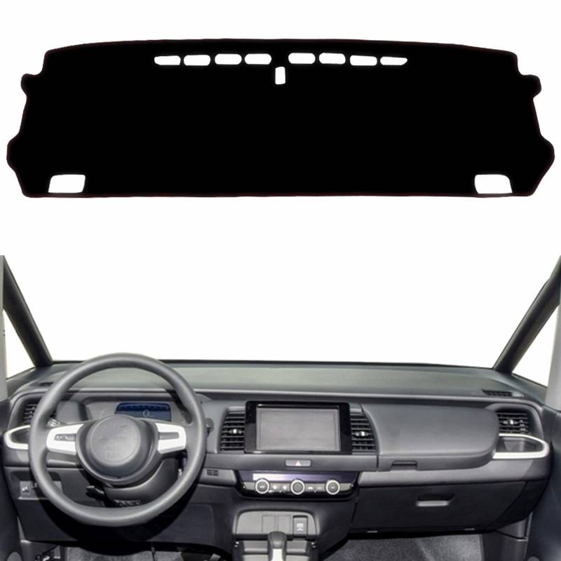 Armaturenbrett-Abdeckung, Armaturenbrett-Matte, für Honda Fit Jazz 2020 2021 2022, Armaturenbrett-Abdeckung, Matte, Sonnenschutz, schützt Teppich, blendfrei von DOUKI