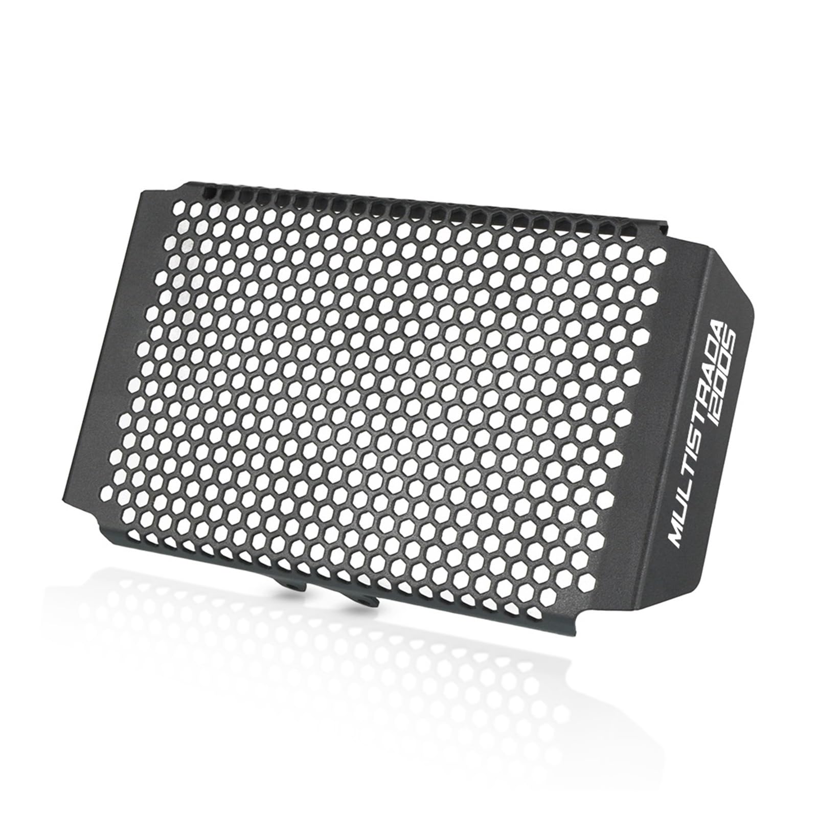 Motorrad Kühlerschutz Ölkühlerschutz für Duc&ati Multistrada 1200 1200 S 2010–2014 2013 2012 2011 Aluminium-Motorrad-Kühlergrill-Schutzabdeckung von DOUKI