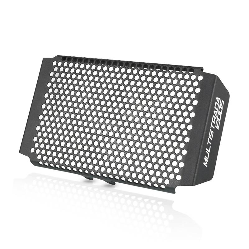 Motorrad Kühlerschutz Ölkühlerschutz für Duc&ati Multistrada 1200 1200 S 2010–2014 2013 2012 2011 Aluminium-Motorrad-Kühlergrill-Schutzabdeckung von DOUKI