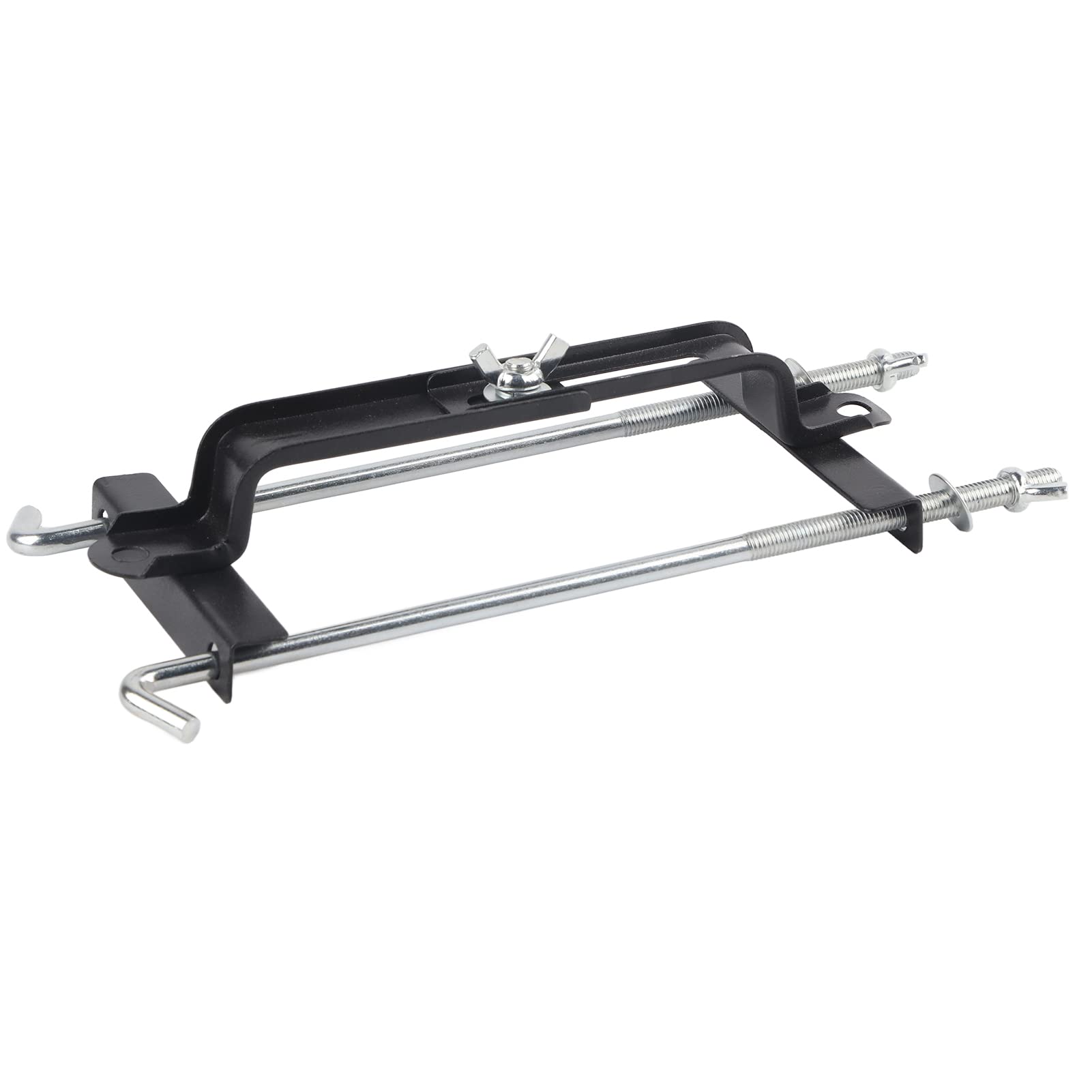 Batterie Halterung Kreuzbügel Verstellbar Hochwertiges Eisen Material Rostschutz Einfache Installation Für Auto SUV 27 x 13 cm 8mm Gewindebolzen Batterie Halterung Kreuzbügel Verstellbar Hochwertiges Eisen Material Rostschutz Einfache Installation Für Auto SUV 27 x 13 cm 8mm Gewindebolzen von DOUQIFEI