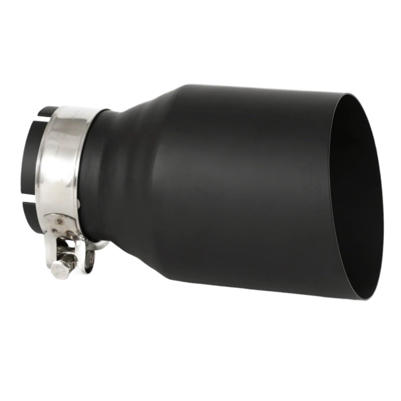 Auspuffblende 1 PC Universal Auto Auspuff Endrohr Edelstahl Single Straight Schalldämpfer Spitze Auspuffrohr Auspuffendrohr(54MM IN 76MM Out) von DPEDFVXVMR