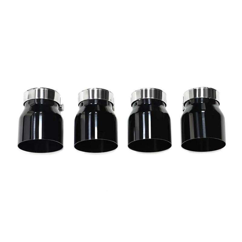 Auspuffblende 4 Stück Für M2 F87 F80 Für M3 F82 F83 Für M4 Auto Edelstahl Auspuffspitzen Schalldämpfer Spitze Endrohr Düse Auspuffendrohr(Black) von DPEDFVXVMR