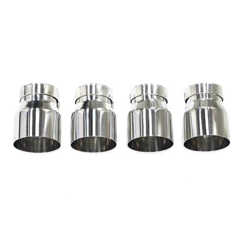 Auspuffblende 4 Stück Für M2 F87 F80 Für M3 F82 F83 Für M4 Auto Edelstahl Auspuffspitzen Schalldämpfer Spitze Endrohr Düse Auspuffendrohr(Silver) von DPEDFVXVMR