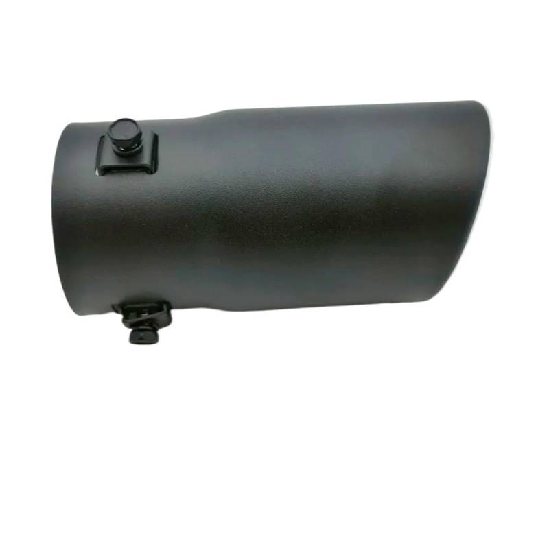 Auspuffblende Auto Styling 70mm Einlass 76mm Edelstahl Auto Extenrior Teile Universal Carbon Auspuff Schwanz Schalldämpfer Spitze Auslass Auspuffrohr Auspuffendrohr(1 Bevel 335) von DPEDFVXVMR
