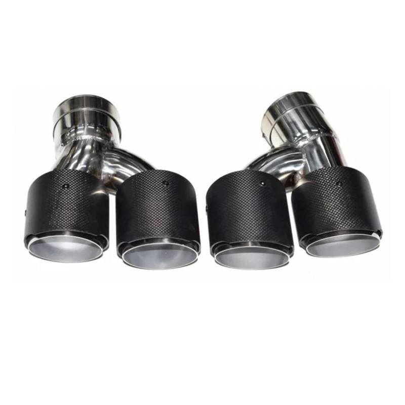 Auspuffblende Für 5er G30 G31 Auto-Endrohr Auspuffrohr Carbonfaser Schalldämpfer Spitze Düse Modifikation Auspuffendrohr(2) von DPEDFVXVMR