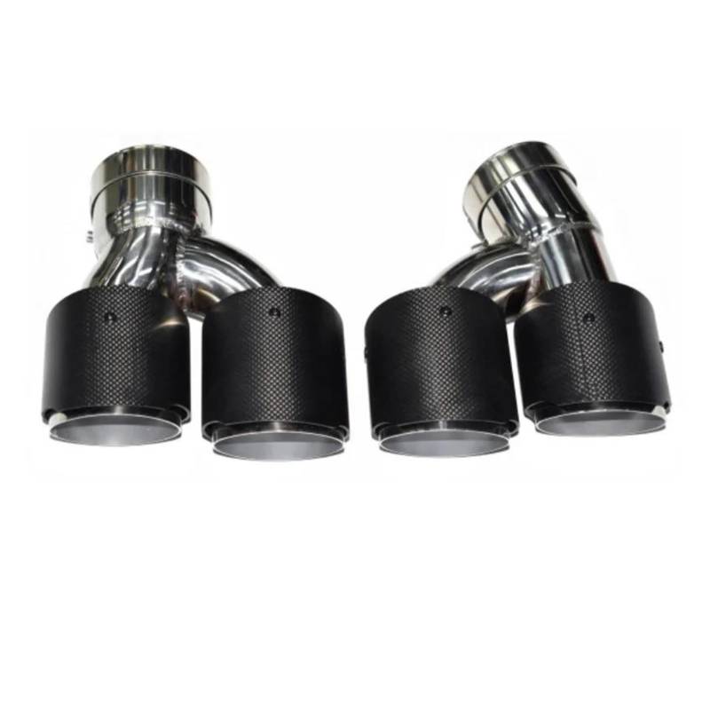 Auspuffblende Für 5er G30 G31 Auto-Endrohr Auspuffrohr Carbonfaser Schalldämpfer Spitze Düse Modifikation Auspuffendrohr(4) von DPEDFVXVMR