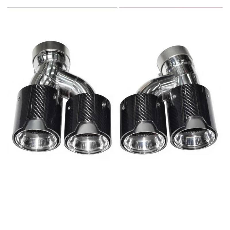 Auspuffblende Für 5er G30 G31 Auto-Endrohr Auspuffrohr Carbonfaser Schalldämpfer Spitze Düse Modifikation Auspuffendrohr(6) von DPEDFVXVMR