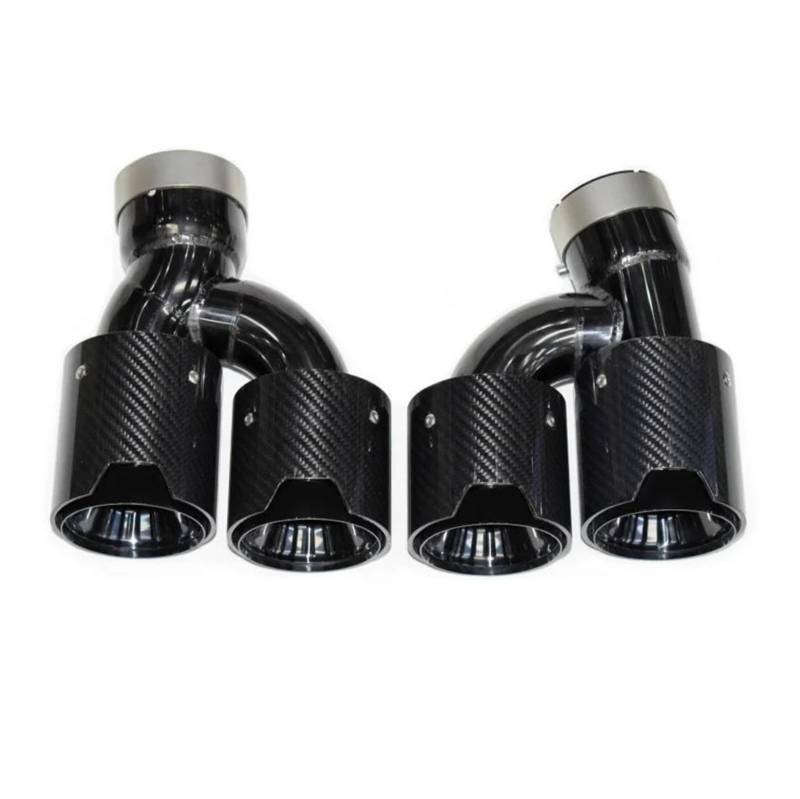 Auspuffblende Für 5er G30 G31 Auto-Endrohr Auspuffrohr Carbonfaser Schalldämpfer Spitze Düse Modifikation Auspuffendrohr(7) von DPEDFVXVMR
