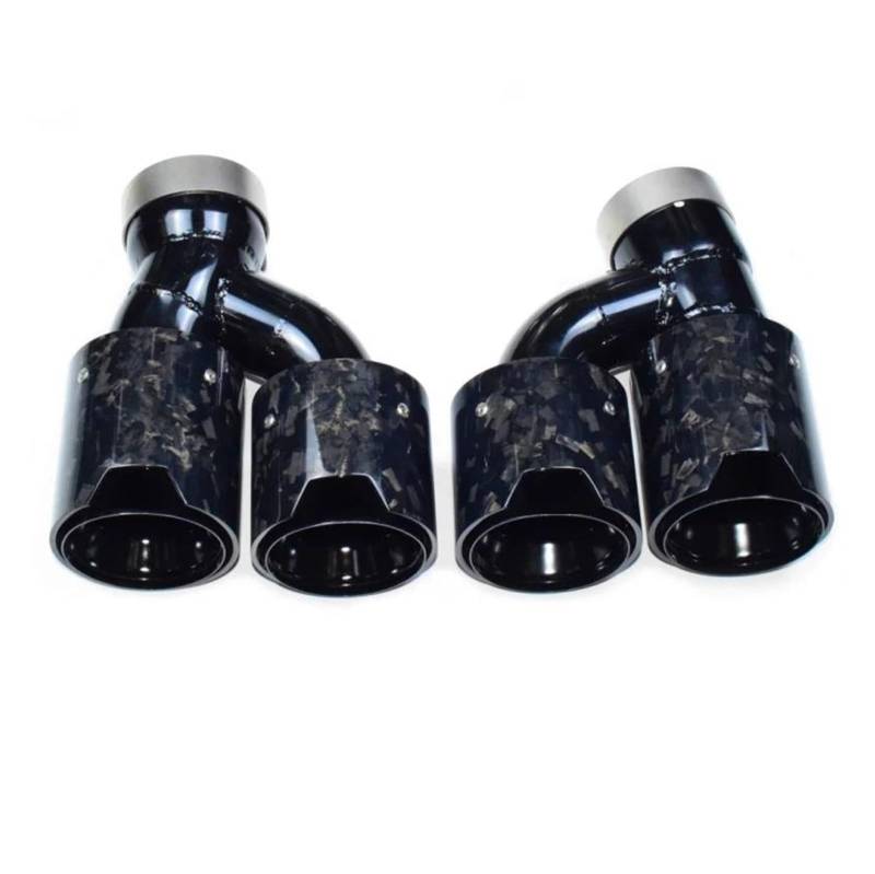 Auspuffblende Für 5er G30 G31 Auto-Endrohr Auspuffrohr Carbonfaser Schalldämpfer Spitze Düse Modifikation Auspuffendrohr(9) von DPEDFVXVMR