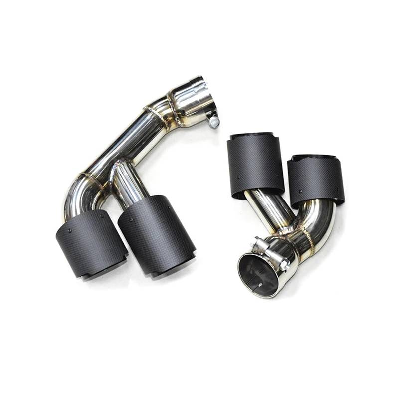 Auspuffblende Für F15 X5M 35i 2014 2015 2016 2017 2018 Auto-Auspuffendrohr Schalldämpferspitzen Vier Out Carbon Fiber Endrohr Abgasanlage Auspuffrohr Auspuffendrohr(C F B 35i) von DPEDFVXVMR