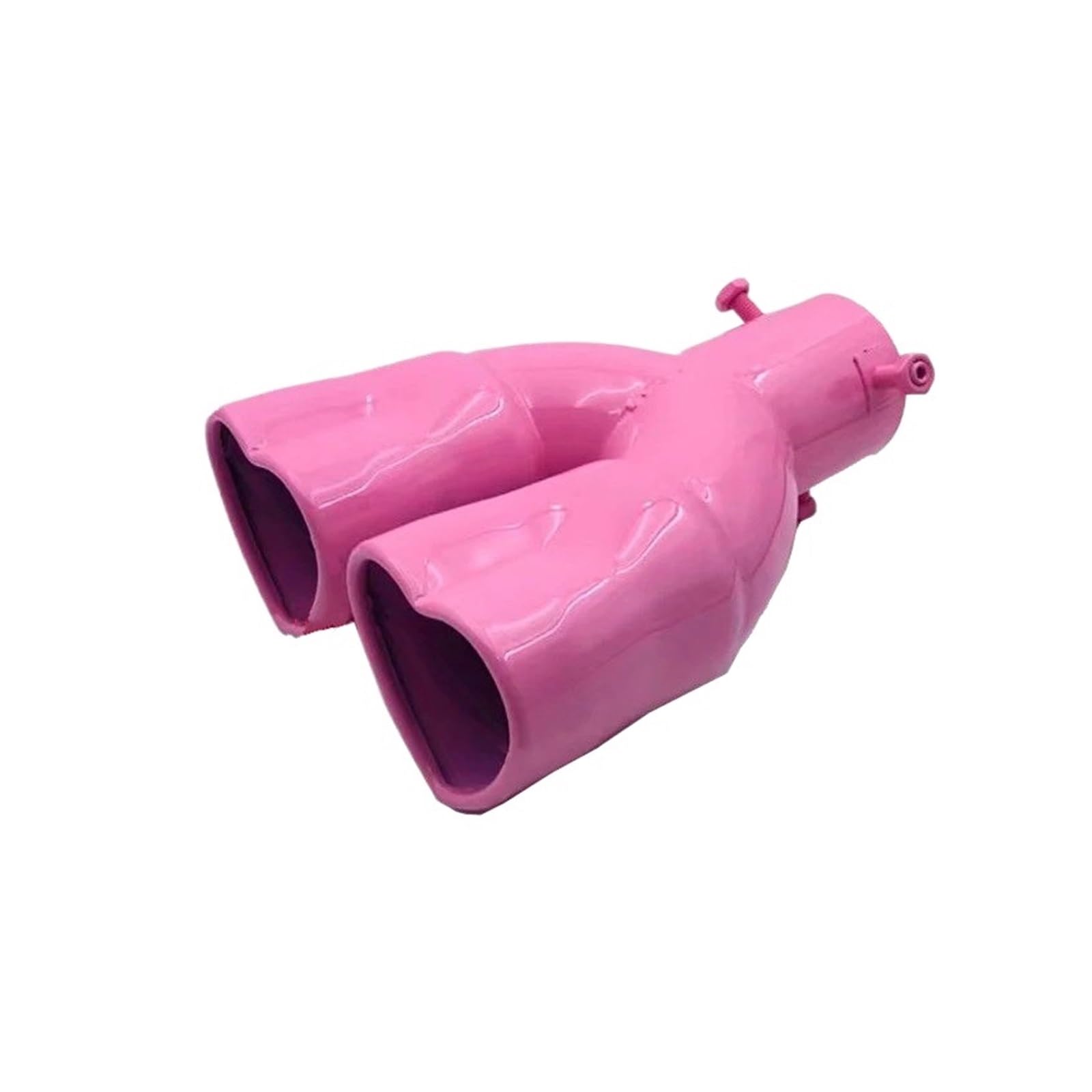 Auspuffblende Mode Herzform Tipps Auspuff Auto Accessori Schalldämpfer Edelstahl Schalldämpfer Auspuffrohr Twin Auspuffspitze Universal Carbon Auspuff Auspuffendrohr(10-650) von DPEDFVXVMR