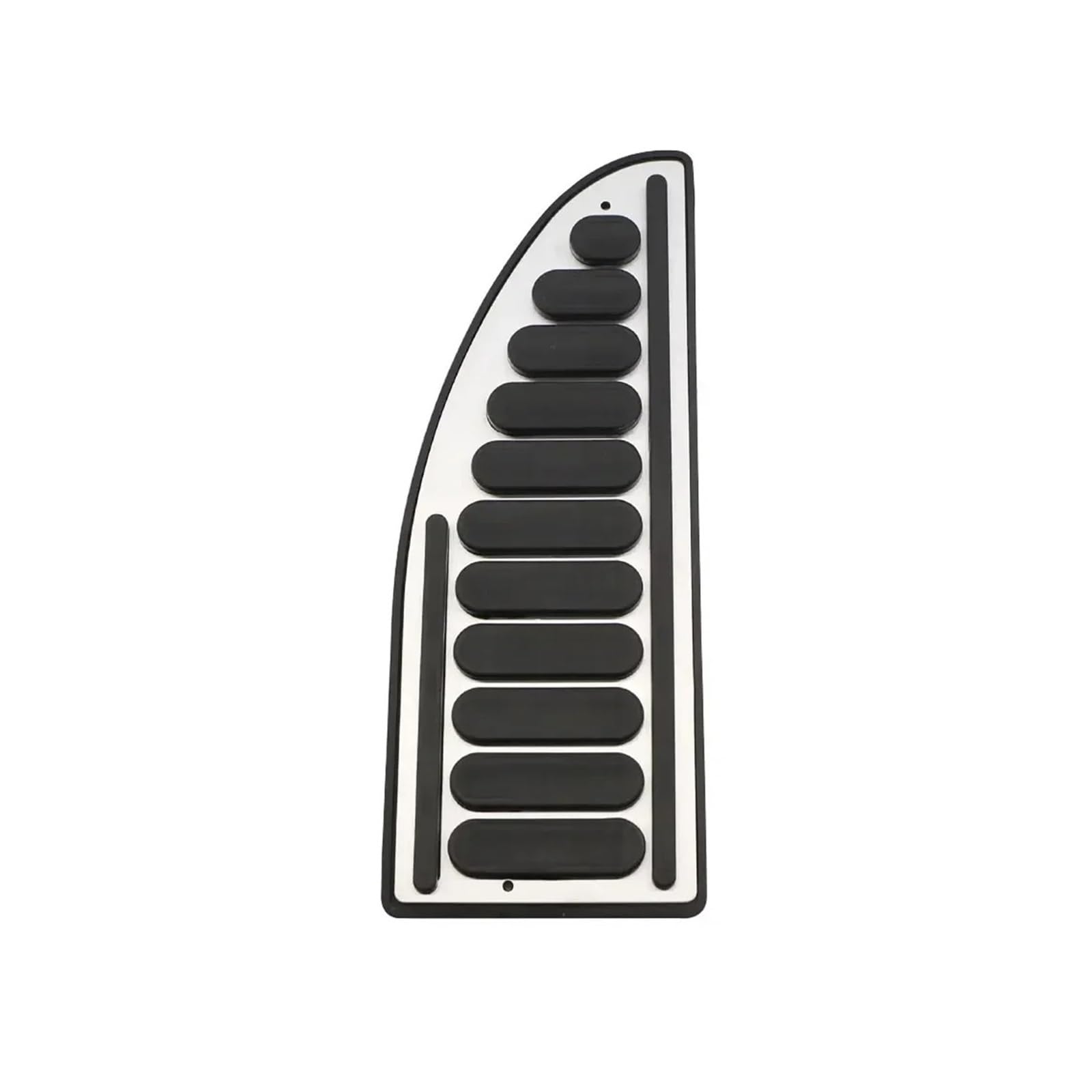 Auto Fußpedal Für Fiesta MK7 2009-2015 Für Ecosport 2012-2017 Autopedale Aluminiumlegierung Gaspedalbeläge MT at Zubehör Kupplungspedal(1Pcs Rest Pedal) von DPEDFVXVMR