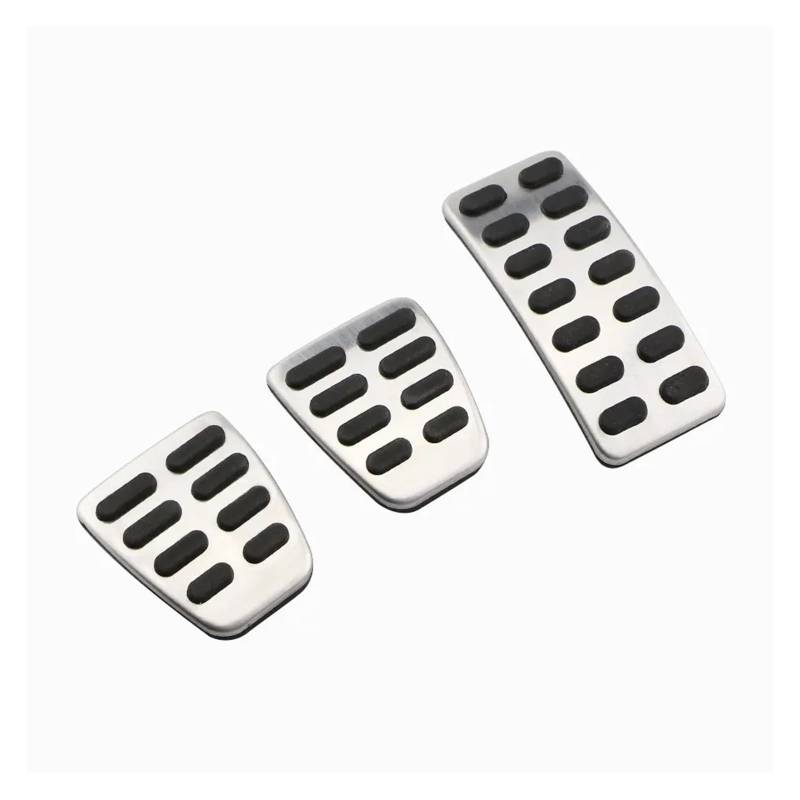 Auto Fußpedal Für Hyundai Für Accent Für Solaris Für I20 Für Creta Für Ix25 2011-2016 Auto Edelstahl Pedal Cover Pad Styling Kupplungspedal(MT 3 PCS) von DPEDFVXVMR