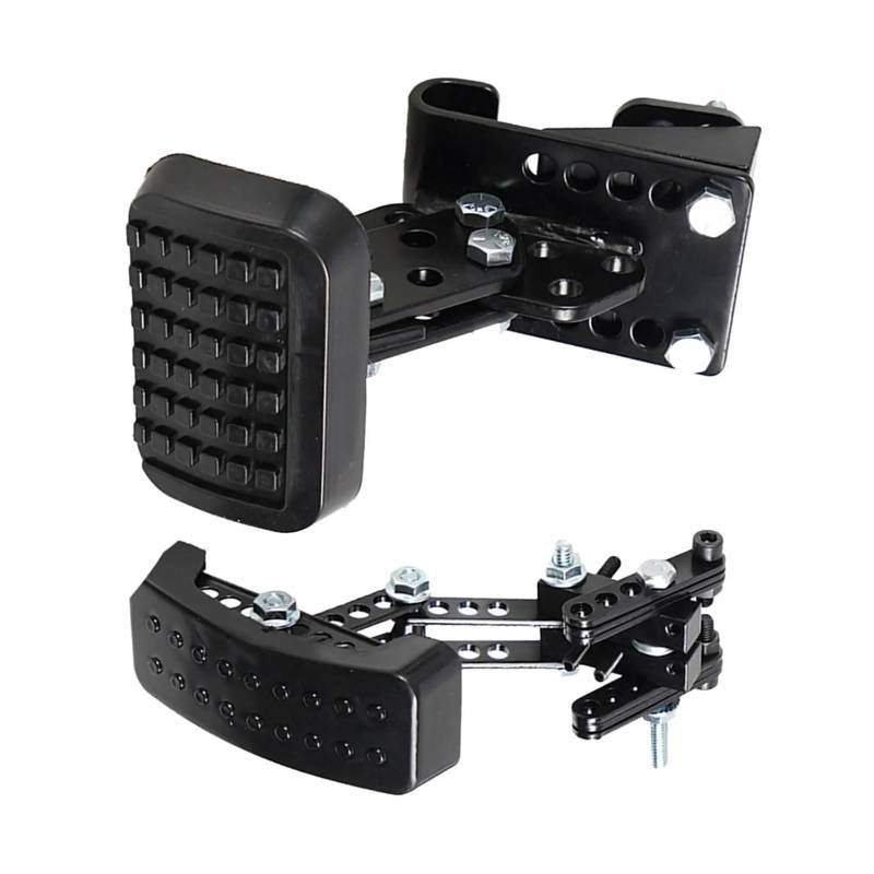 Auto Fußpedal Universal Auto Zubehör Ersetzt Einstellbare Bremse Und Pedale Extender Anti Slip Peda Kupplungspedal von DPEDFVXVMR