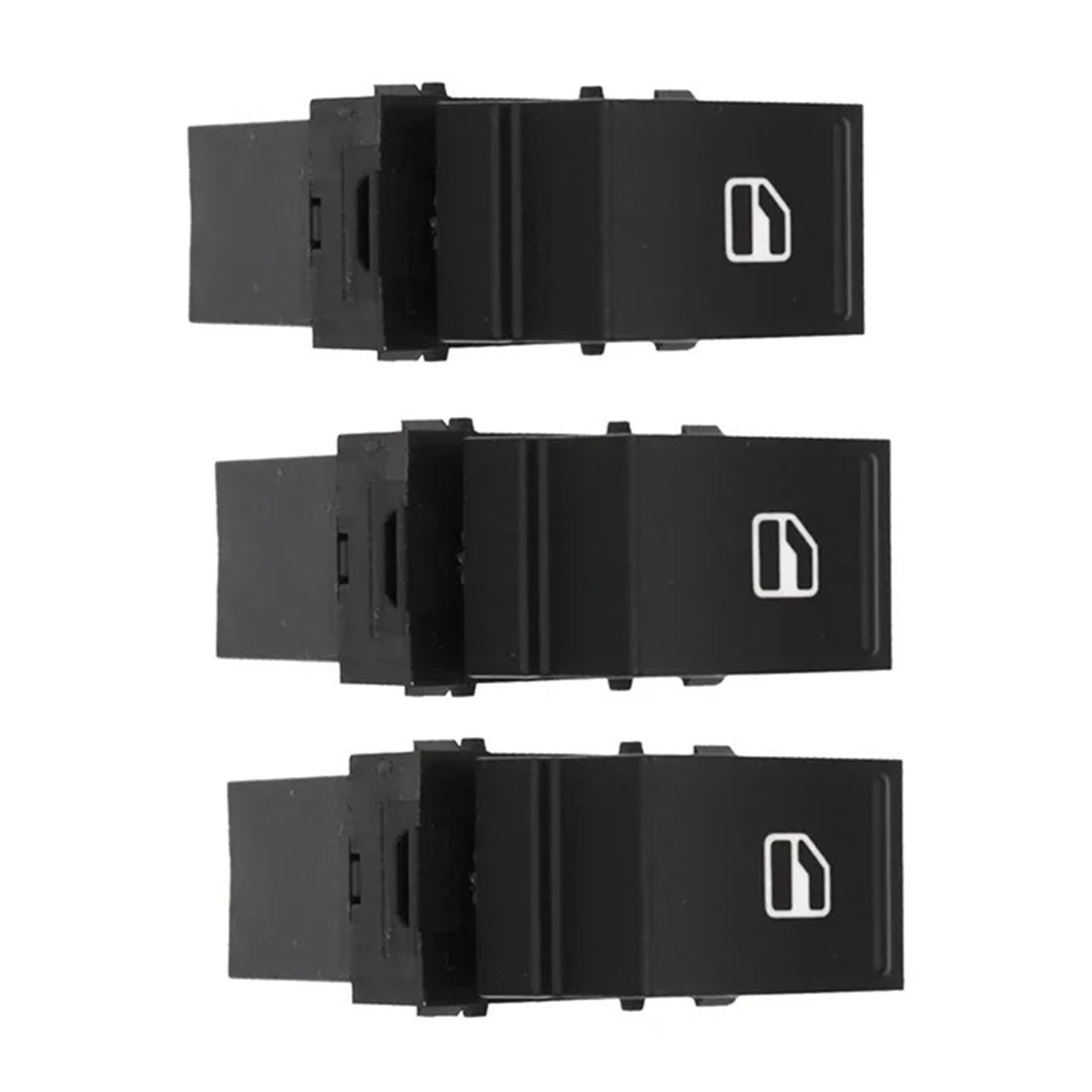 Fenstersteuerschalter 1K4959857B Für Jetta Für Golf Für Passat Für CC Für Touran Für Tiguan Auto Elektrische Master Fenster Schalter Taste Elektrische Fensterheber(3pcs) von DPEDFVXVMR