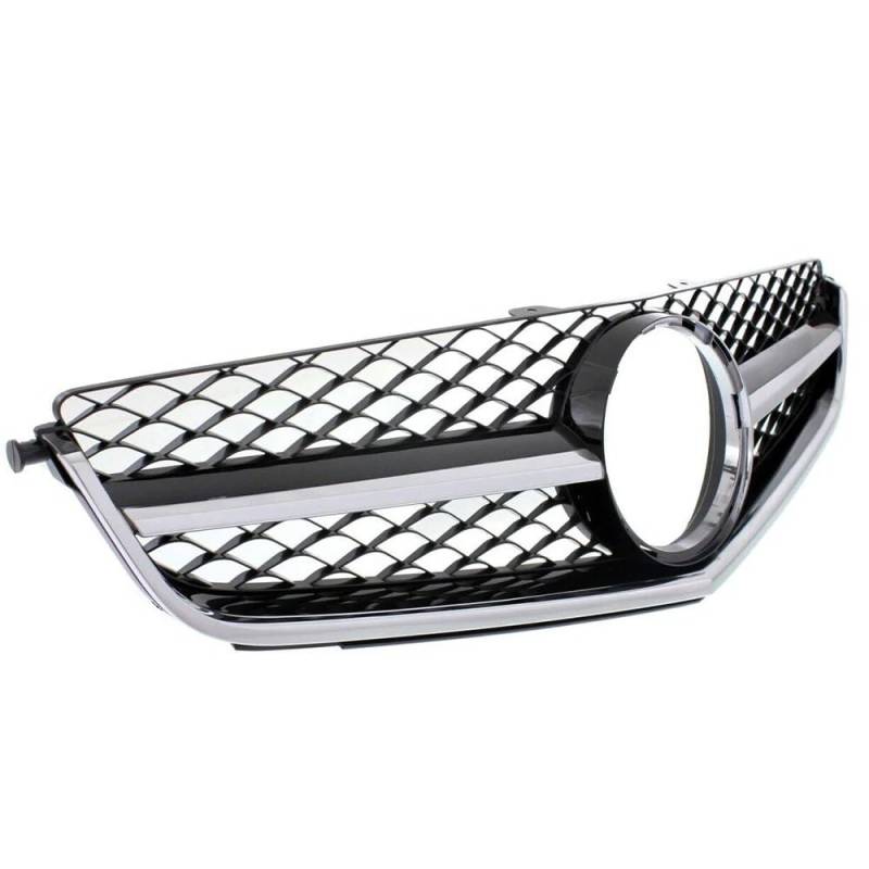 Haubengrill 1 Stücke Für C63 Auto Vorderen Stoßfänger Hand Grille Vorne Haube Kühlergrill von DPEDFVXVMR
