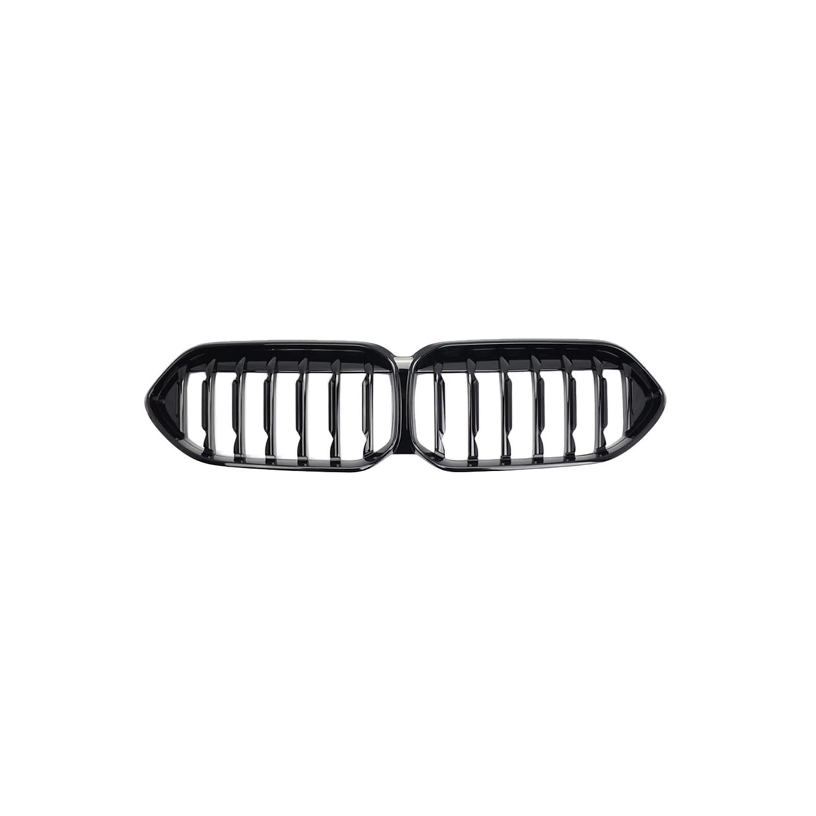 Haubengrill 2Pcs Für 2 Serie F44 2021 + Front Niere Stoßstange Grill ABS Kunststoff Dual Lamellen Glänzend Schwarz Vorne Haube Kühlergrill(Single line) von DPEDFVXVMR