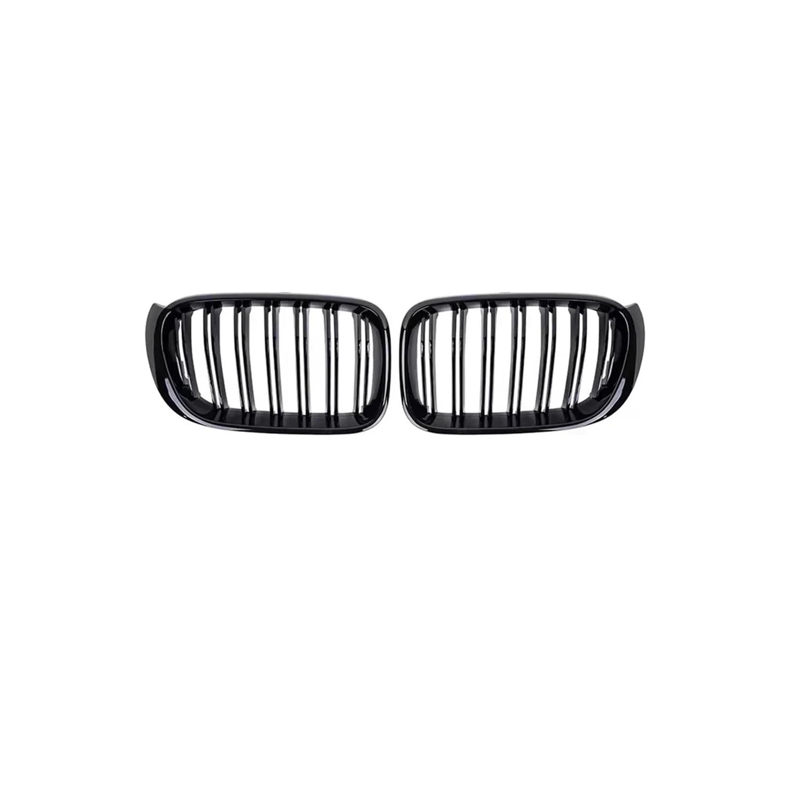 Haubengrill 2Pcs Für X3 F25 Für X4 F26 2014-2017 Auto Front Niere Kühlergrill Diamanten Front Stoßstange Grille Vorne Haube Kühlergrill(D Glossy Black) von DPEDFVXVMR