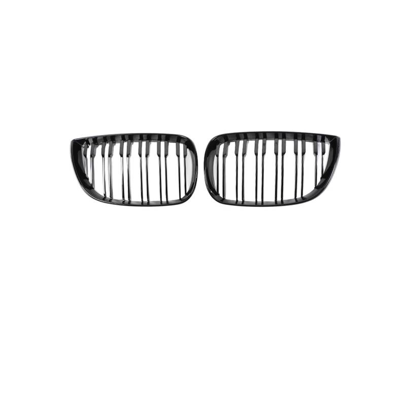 Haubengrill Für 1 Series E81 E87 2004-2006 Auto Front Upper Bumper Nierengrill Glanz Schwarz Kühler Vorne Haube Kühlergrill(Dual Gloss Black) von DPEDFVXVMR