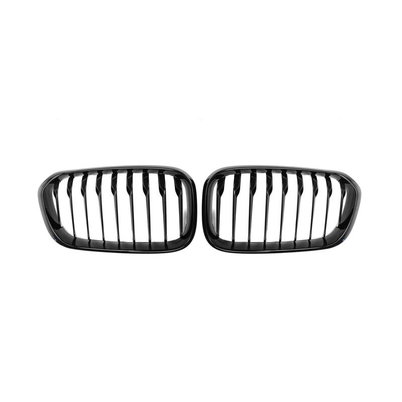 Haubengrill Für 1Serie F20 F21 120i Für LCI 2015 2016 2017 Auto Front Nierengrill Renngrill Glänzend Schwarz Vorne Haube Kühlergrill von DPEDFVXVMR