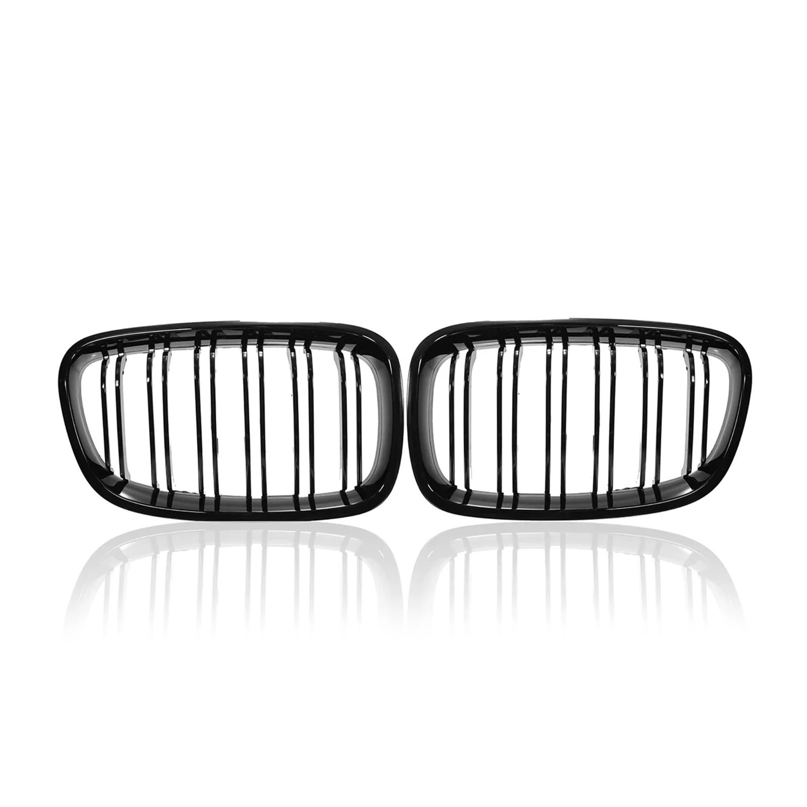 Haubengrill Für 1Serie F20 F21 2011-2014 Auto Frontstoßstange Nieren-Renngrill Doppellamellen-Sportgrill Glänzend Schwarz Vorne Haube Kühlergrill Haubengrill Für 1Serie F20 F21 2011-2014 Auto Frontstoßstange Nieren-Renngrill Doppellamellen-Sportgrill Glänzend Schwarz Vorne Haube Kühlergrill von DPEDFVXVMR