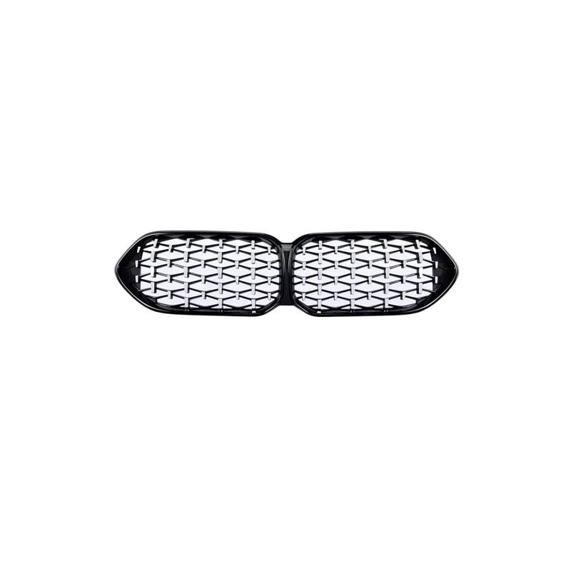 Haubengrill Für 2Serie F44 216d 218i 220i 220d M235i 2020-2024 Auto Kühlergrill Stoßstangengrill Vorne Haube Kühlergrill(Diamond Silver) von DPEDFVXVMR