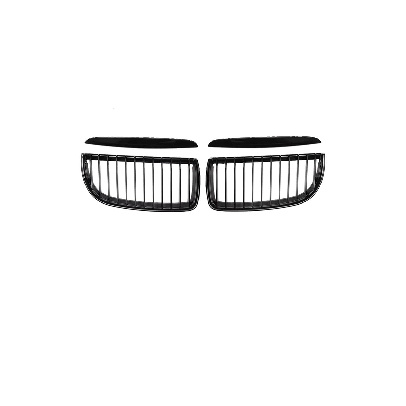 Haubengrill Für 3Serie E90 E91 2005-2008 Auto Front Nierengrill Doppellinie Vorne Haube Kühlergrill(05-08 GB Single Slat) von DPEDFVXVMR