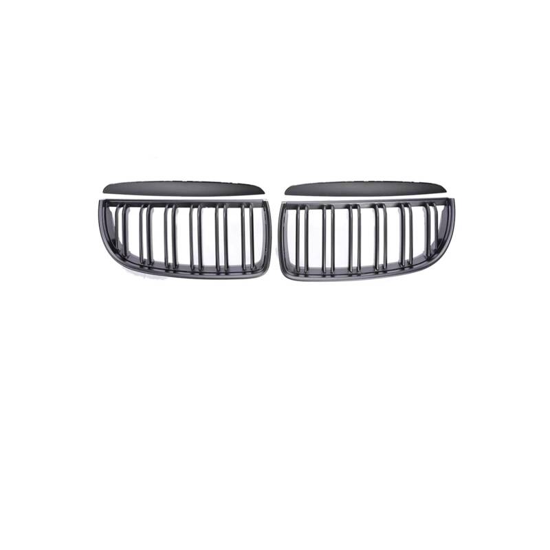 Haubengrill Für 3Serie E90 E91 2005-2012 Auto Frontstoßstange Kindly Grille Schwarz Racing Grill Carbon Fiber Vorne Haube Kühlergrill(Matte Black 05-08) von DPEDFVXVMR