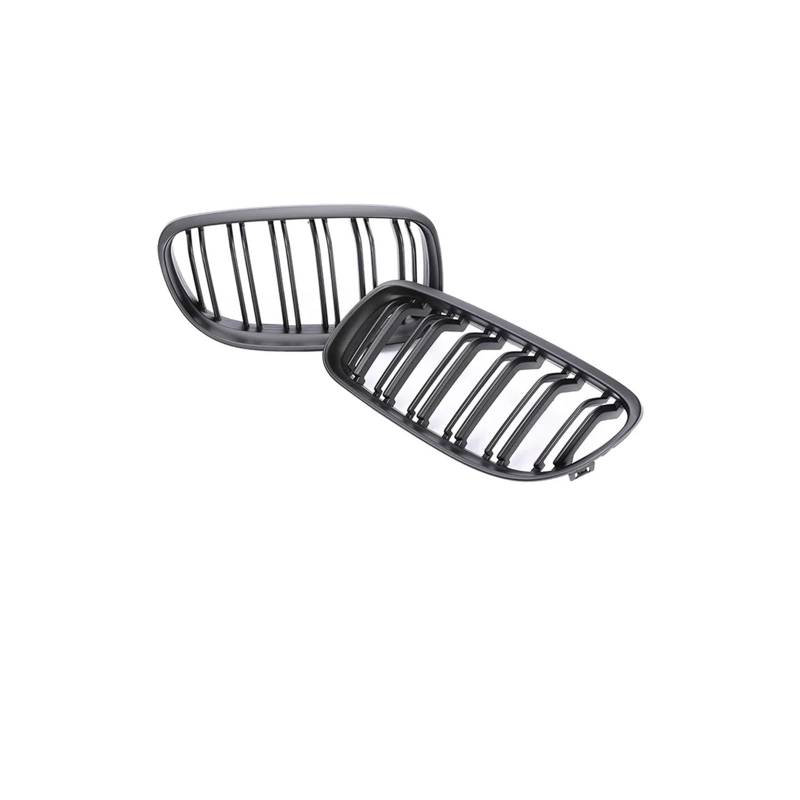Haubengrill Für 3Serie E90 E91 2005-2012 Auto Frontstoßstange Kindly Grille Schwarz Racing Grill Carbon Fiber Vorne Haube Kühlergrill(Matte Black 09-12) von DPEDFVXVMR