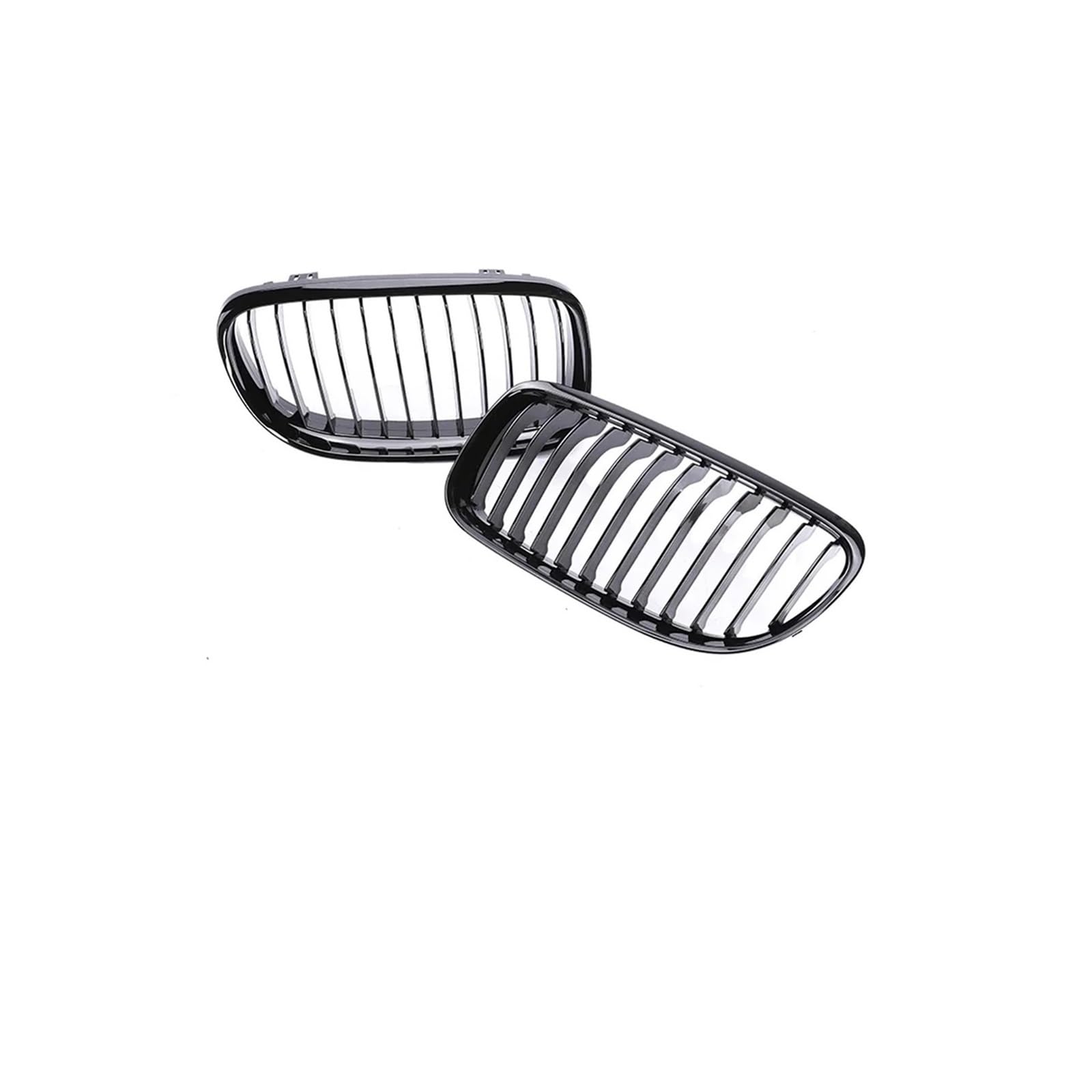 Haubengrill Für 3Serie E90 E91 2005-2012 Auto Frontstoßstange Kindly Grille Schwarz Racing Grill Carbon Fiber Vorne Haube Kühlergrill(Single Black 09-12) von DPEDFVXVMR
