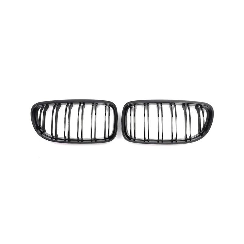 Haubengrill Für 3Serie E90 E91 Für LCi 320i 325i 330i 2009-2013 Auto Frontstoßstange Nieren-Sportgrill Glänzend Schwarz Vorne Haube Kühlergrill von DPEDFVXVMR