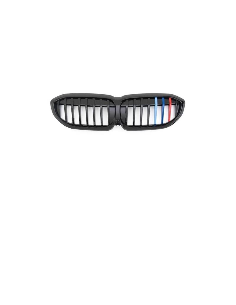 Haubengrill Für 3Serie G20 G21 G28 2019-2020 Auto Frontstoßstange Haube Nierengrill Renngitter Vorne Haube Kühlergrill(1 Slat Color) von DPEDFVXVMR