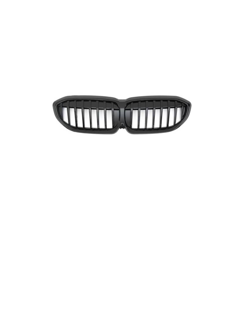 Haubengrill Für 3Serie G20 G21 G28 2019-2020 Auto Frontstoßstange Haube Nierengrill Renngitter Vorne Haube Kühlergrill(1 Slat Glossy Black) von DPEDFVXVMR