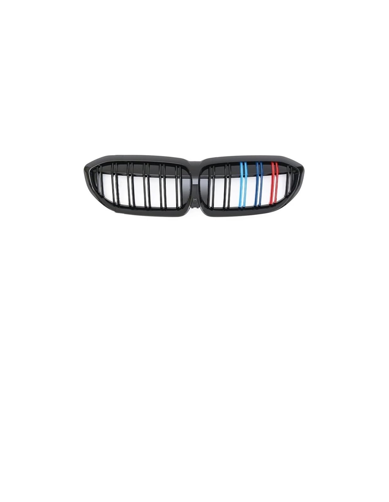 Haubengrill Für 3Serie G20 G21 G28 2019-2020 Auto Frontstoßstange Haube Nierengrill Renngitter Vorne Haube Kühlergrill(2 Slat Color) von DPEDFVXVMR