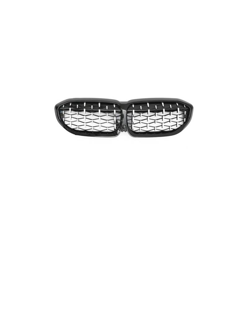 Haubengrill Für 3Serie G20 G21 G28 2019-2020 Auto Frontstoßstange Haube Nierengrill Renngitter Vorne Haube Kühlergrill(Diamond Silvery) von DPEDFVXVMR