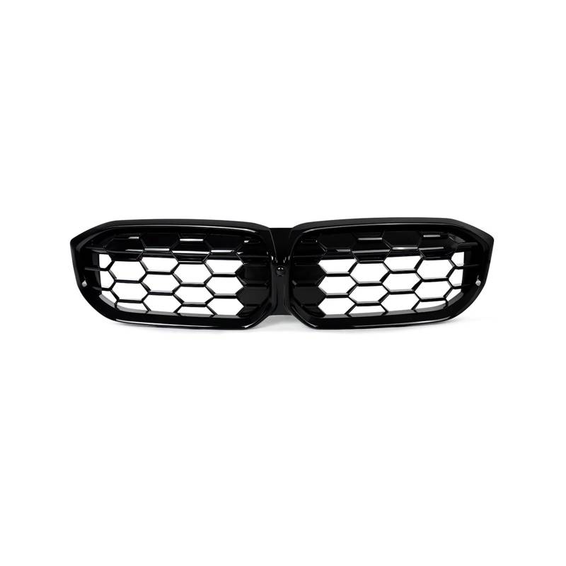 Haubengrill Für 3er-Serie G20 Für LCI 2023 2023 2024 Auto-Front-Nierengrill Schwarzer Waben-Lufteinlass-Mesh-Grill Vorne Haube Kühlergrill von DPEDFVXVMR