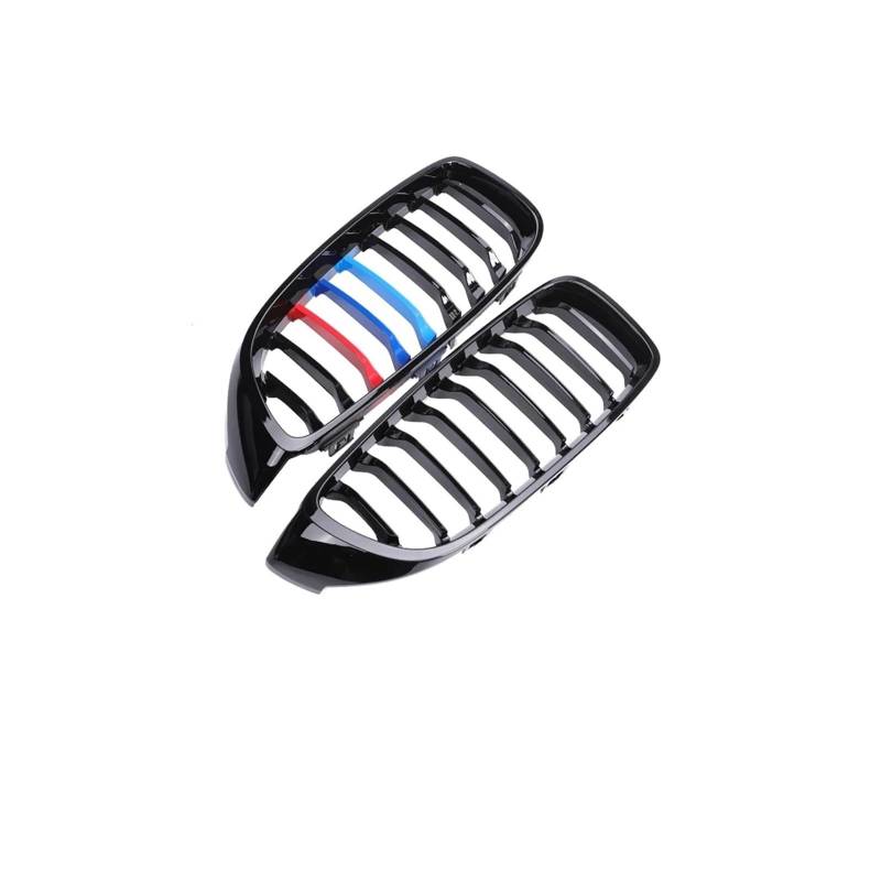 Haubengrill Für 4er-Serie Für M4 F32 F33 F36 F80 F82 F83 2013-2020 Frontstoßstange Nieren-Carbongrill Glanzschwarz Vorne Haube Kühlergrill(Single 9 3 Color) von DPEDFVXVMR