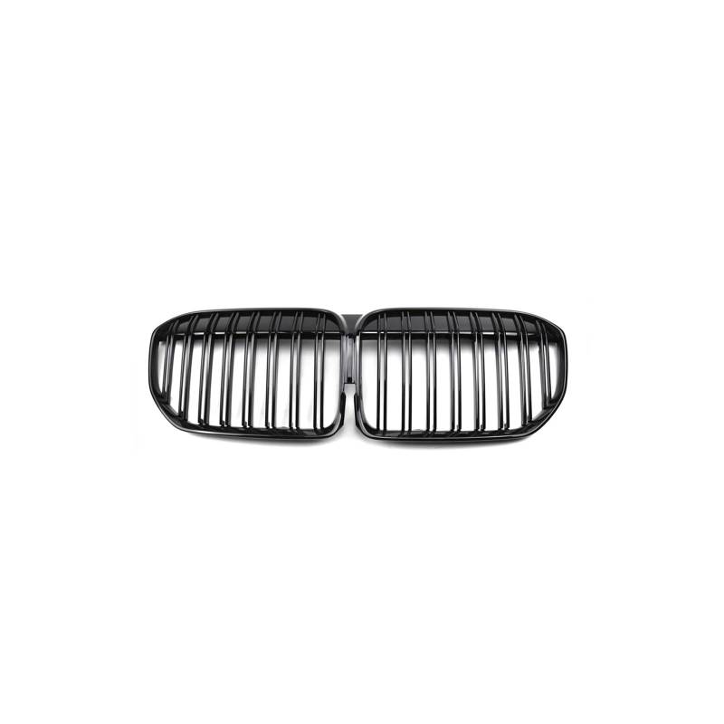 Haubengrill Für 7 Series G11 G12 730i 740i 750i 740e 730d 2020-2022 Auto Frontstoßstange Nierengrill Glänzend Schwarz Vorne Haube Kühlergrill(2-Slat) von DPEDFVXVMR