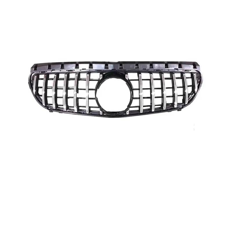 Haubengrill Für B Für Klasse W246 2012-2019 Auto Kühlergrill Stoßstange Grill Haube Mesh Vorne Haube Kühlergrill(2015-2019 G Silvery) von DPEDFVXVMR