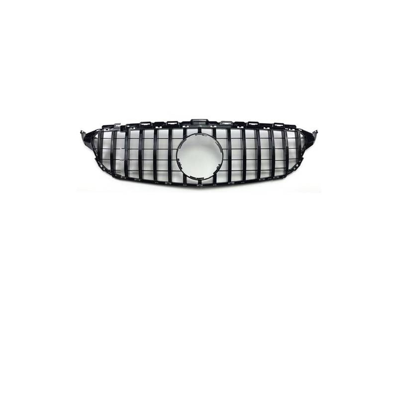 Haubengrill Für C C205 C180 C200 C250 C300 C260 W205 S205 2014-2021 Auto Frontstoßstangengrill Vorne Haube Kühlergrill(14-18 Glossy Black) von DPEDFVXVMR
