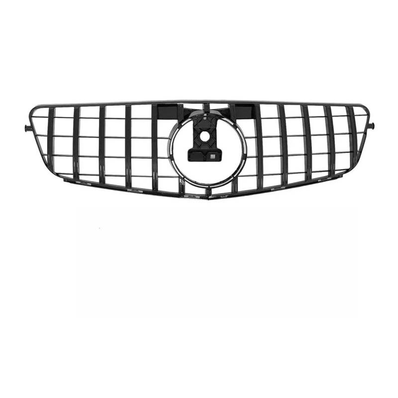 Haubengrill Für C-Klasse W204 C180 C200 C230 2008-2014 Für AMG Style Diamonds Style Auto Frontstoßstangengrill Vorne Haube Kühlergrill(G-Glossy Black) von DPEDFVXVMR