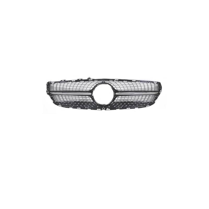 Haubengrill Für CLS W218 2011-2018 Auto Vorderen Stoßfänger Diamant Racing Grill Vorne Haube Kühlergrill(Dia Black WO 14-18) von DPEDFVXVMR