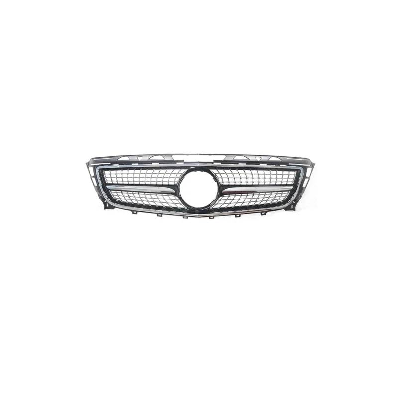 Haubengrill Für CLS W218 2011-2018 Auto Vorderen Stoßfänger Diamant Racing Grill Vorne Haube Kühlergrill(Diamond Black 11-13) von DPEDFVXVMR