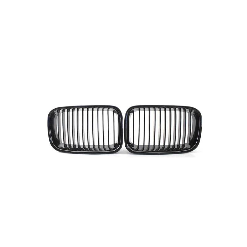 Haubengrill Für E36 318i 323i 325i 320i 328i 1994 1995 1996 Auto Front Hood Niere Grill Schwarz Grille ABS Vorne Haube Kühlergrill(Gloss Black) von DPEDFVXVMR