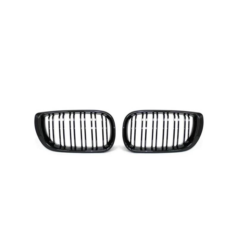 Haubengrill Für E46 2002 2003 2004 2005 Auto Vorderen Stoßfänger Niere Haube Grille Schwarz Vorne Haube Kühlergrill(Gloss Black) von DPEDFVXVMR