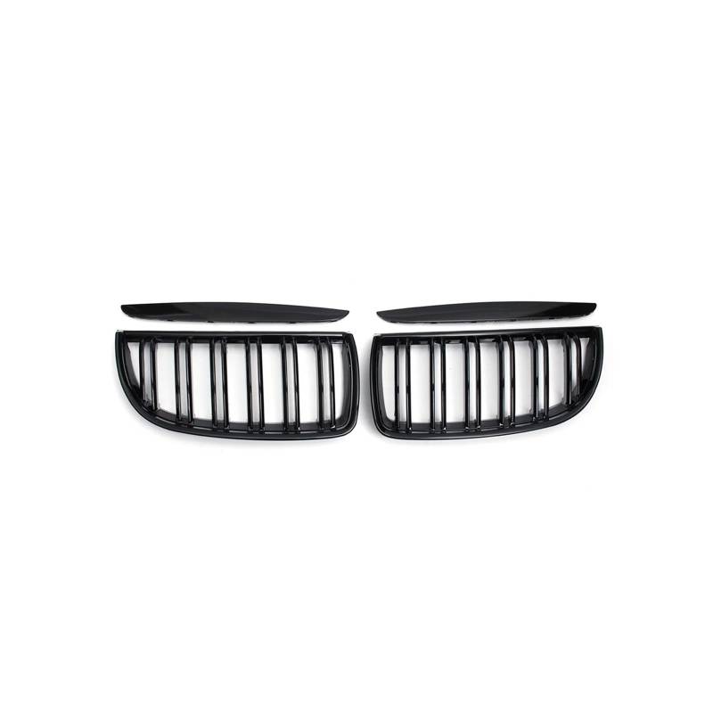 Haubengrill Für E90 E91 2005-2008 Auto Vorderen Stoßfänger Grill Niere Kühlergrill Doppel Vorne Haube Kühlergrill von DPEDFVXVMR